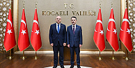 Azerbaycan Cumhuriyeti Ankara Büyükelçisi Reşad Aslanov, Vali İlhami Aktaşı Ziyaret Etti