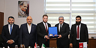 BASIN BÜLTENİ: Suriye Hama Valisi Abdurrahman Es-Seheyen KOTOyu ziyaret etti:Kocaeliyi örnek alıyoruz