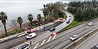 Başiskele koridorunda trafik nefes alıyor;  Gölcük kuzey yan yol da trafiğe açıldı