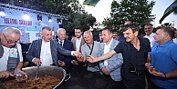 Başkan Büyükakın, kazanı açtı, ilk helvaları dağıttı