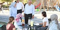 Başkan Büyükgöz, Miniklerin Atölye Keyfine Ortak Oldu