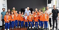 Başkan Büyükgöz Şampiyonları Ağırladı