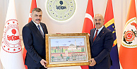Başkan Büyükgözden İçişleri Bakanı Çiftçiye Ziyaret