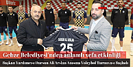 BAŞKAN YARDIMCISI DURSUN ALİ ARSLAN ANISINA VOLEYBOL TURNUVASI BAŞLADI