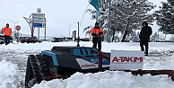 Büyükşehir’den karla mücadelede robotik teknoloji