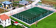 Büyükşehirden kırsala 12 futbol sahası