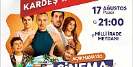 Büyükşehirle açık havada sinema keyfi bir başka