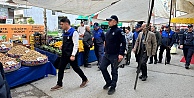 Çayırova Zabıtası, pazar denetimi gerçekleştirdi