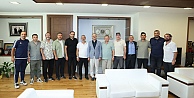 Çiftçi, amatör spor kulübü temsilcilerini ağırladı