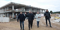 Çiftçi, Spor lisemizin inşaatı hızla devam ediyor”