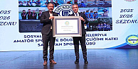 Çolakoğlu Metalurji Spor Kulübüne KASKFden başarı plaketi