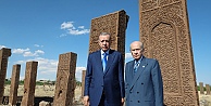 Cumhurbaşkanı Erdoğan, Ahlat Selçuklu Mezarlığını ziyaret etti