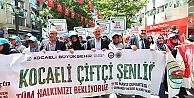 Cumhuriyet Bulvarı, çiftçilerin korteji ile şenlendi