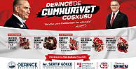 Cumhuriyet Coşkusu Derinceyi Saracak