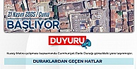 Cumhuriyet Parkı otobüs durağının yeri değiştirildi