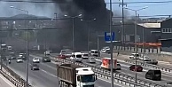 Döküm fabrikasında yangın: Gökyüzü siyah dumanla kaplandı