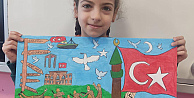 Gebzede İstiklal Marşının Kabulü Etkinliklerinde Resim Yarışması Birinciliği
