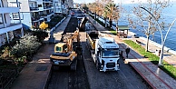 Gölcük Halıdere Sahil Caddesi’ne kapsamlı yenileme