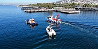 İzmit Körfezi’nde sürdürülebilir temizlik ve denetim seferberliği;  7 bin 90 metreküp atık denizden ayrıştırıldı