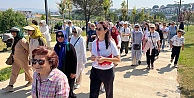 Kadınlar sağlıklı yaşam için yürüdü