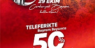 Kartepe Teleferik, 29 Ekimde yüzde 50 indirimli