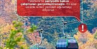 Kartepe Teleferik bakıma giriyor