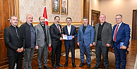 Kocaeli Erzurum Dernekler Federasyonundan Vali İlhami Aktaşa Davet