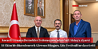 Kocaeli Giresun Dernekler Federasyonundan Vali Aktaşa Ziyaret