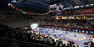 Kocaelideki uluslararası güreş turnuvası genç sporculara ilham oluyor