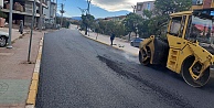 Körfez Hamit Kaplan Caddesi Asfaltlandı