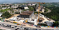 KOÜ Umuttepe Cami ve Otoparkı hızla yükseliyor