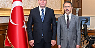 Milliyetçi Hareket Partisi Kocaeli İl Başkanı Enes Emengen, Vali İlhami Aktaşı Ziyaret Etti