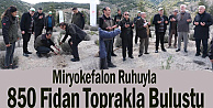 Miryokefalon’un 850. Yılına 850 Fidanlık Anlamlı Dokunuş