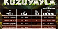 Ormanya ve Kuzuyayla’nın keşif dolu Ağustos takvimi