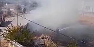 Otluk alanda korkutan yangın