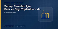 Sanayi Firmaları İçin Fuar ve Bayi Toplantılarında Promosyon Stratejisi