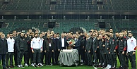 Tarihi maç öncesi Milli Takım'a moral verdiler