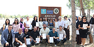 Tarım Akademisinde emekler sertifikayla taçlandı