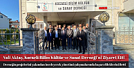 Vali Aktaş, Kocaeli Bilim Kültür ve Sanat Derneğini Ziyaret Etti