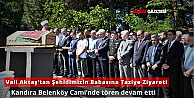 Vali Aktaş, Şehidimiz Muhammet Güçlünün Babasını Son Yolculuğunda Yalnız Bırakmadı