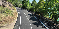Yuvacık Barajı yolu yenilendi