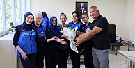 Zabıta Haftasında çiçekler Büyükşehirden