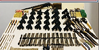 23 kaçak silah ele geçirildi
