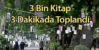 3 Bin Kitap 3 Dakikada Toplandı