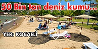 50 Bin ton deniz kumu
