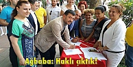 Ağbaba: Haklı çıktık!