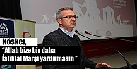 Ahmet Şimşirgil İstiklal'i anlattı