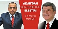 Akar:'Yatırım yok, borç çok'