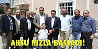 Aksu hızlı başladı!
