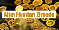 Altın Fiyatları Zirvelerde...